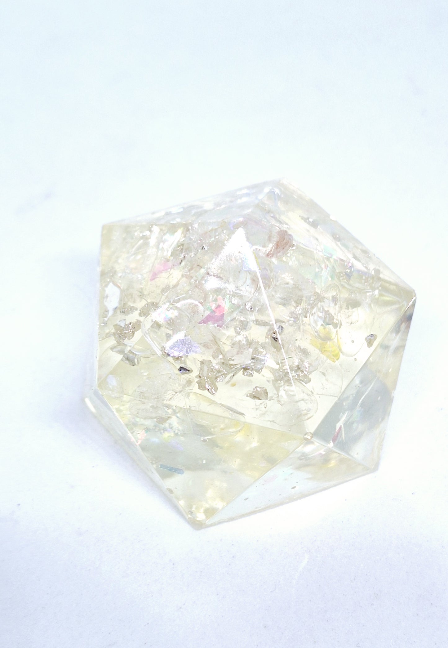 Orgonite polygone - Quartz