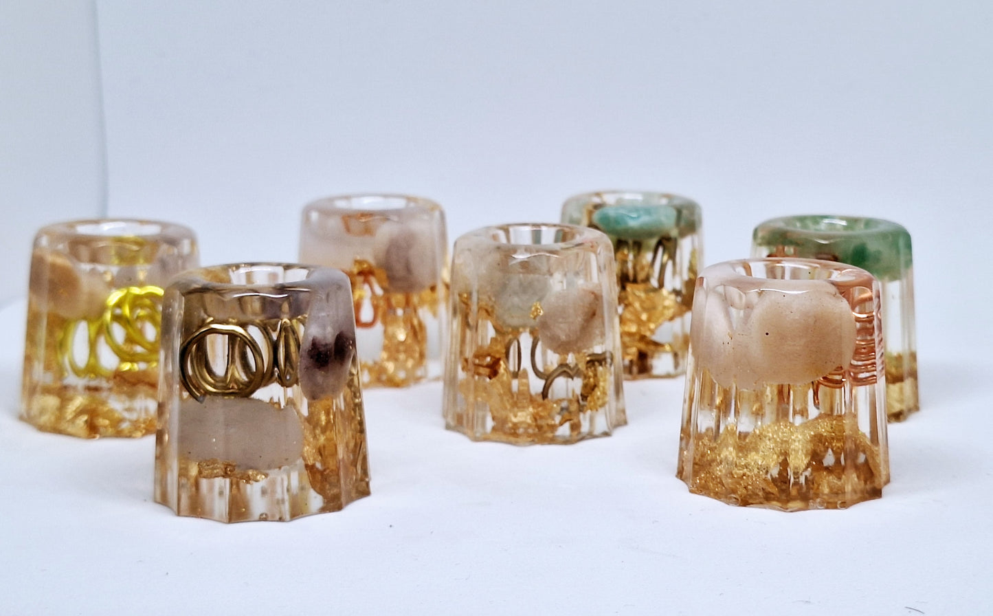 Cannelés©️ orgonites tons clairs
