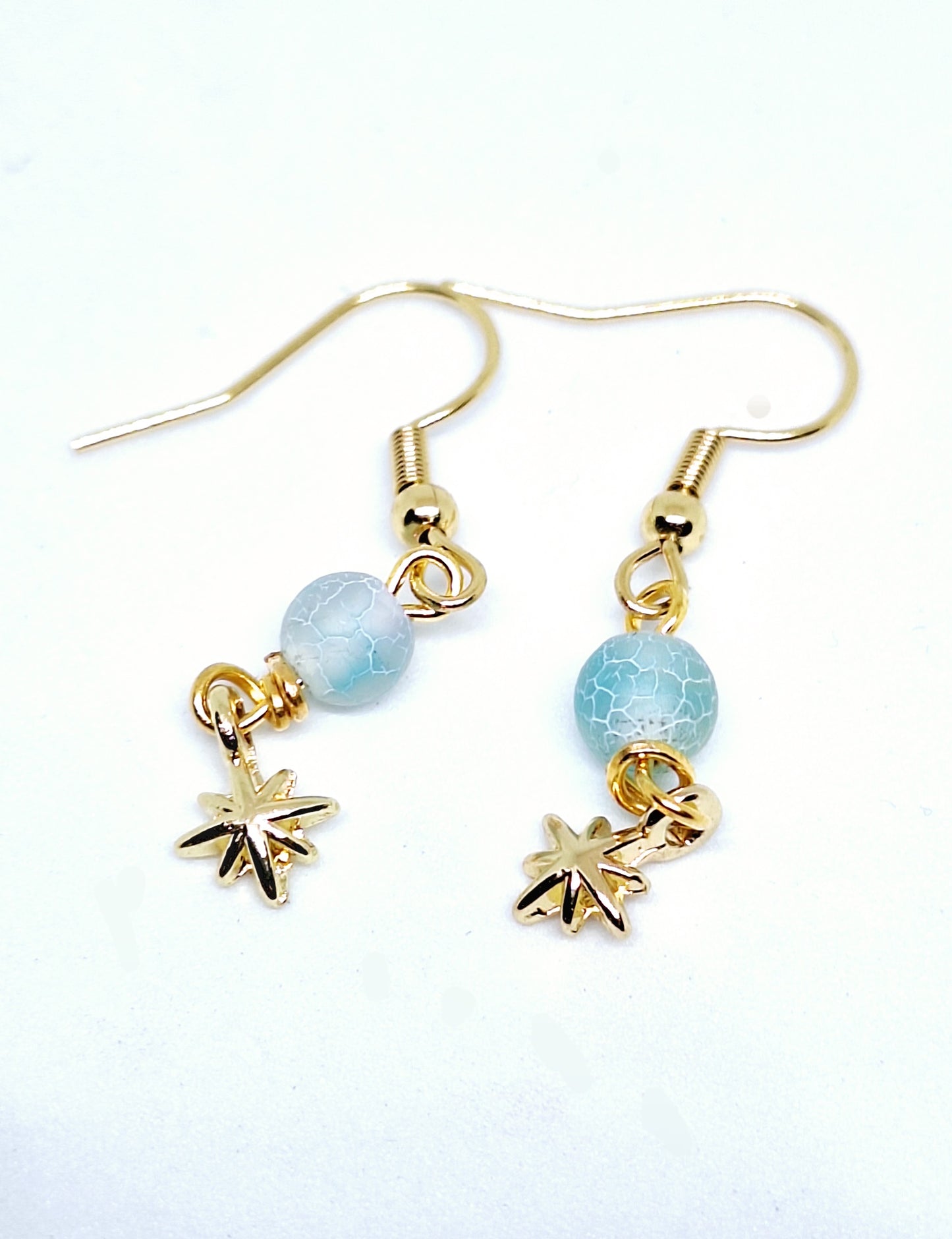 Boucles d'oreilles étoile de Bethlehem - Agathe