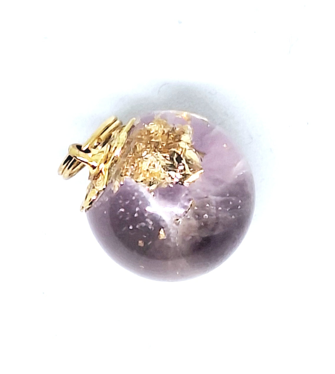 Collier sphère orgonite