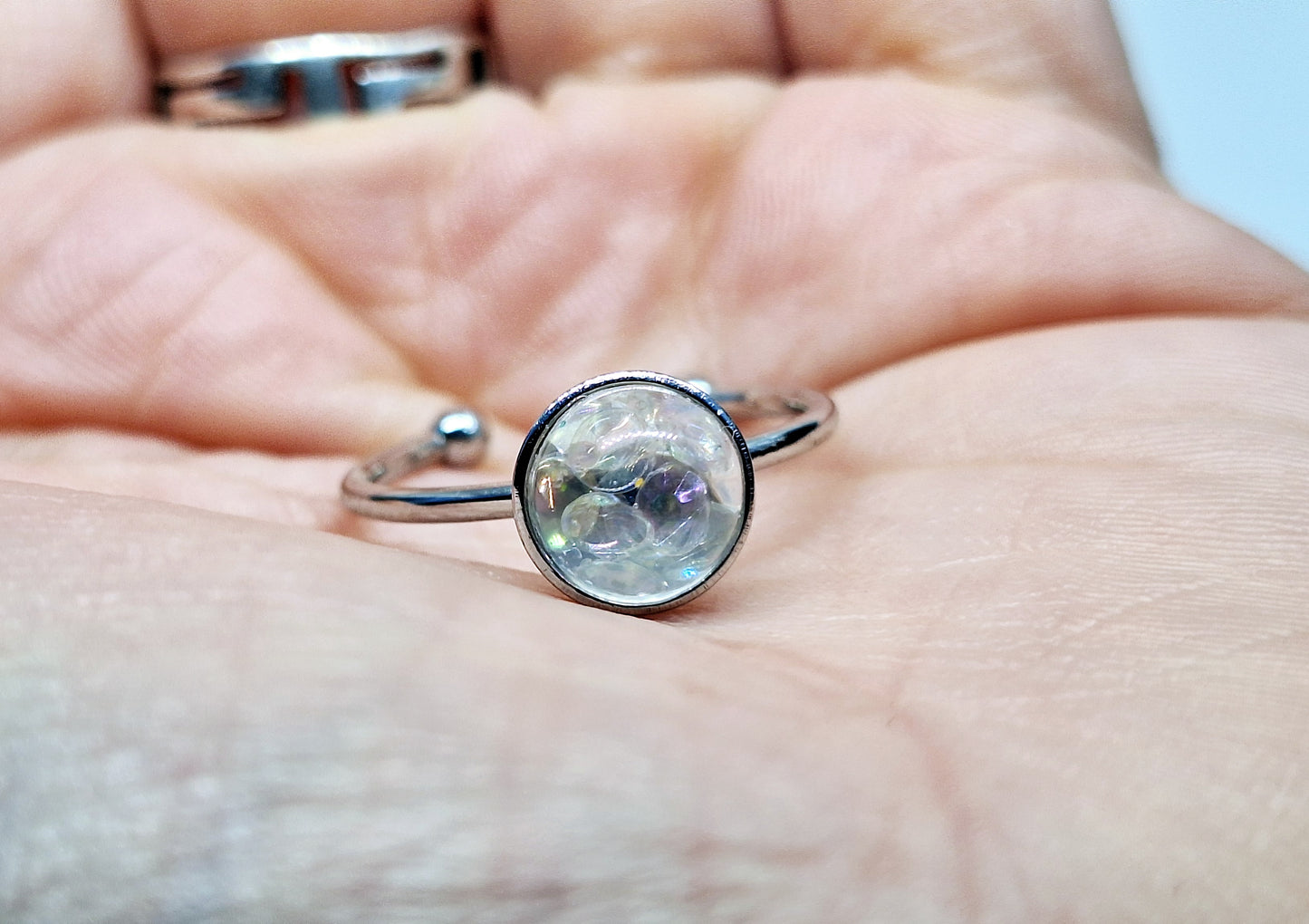 Bague strass - M