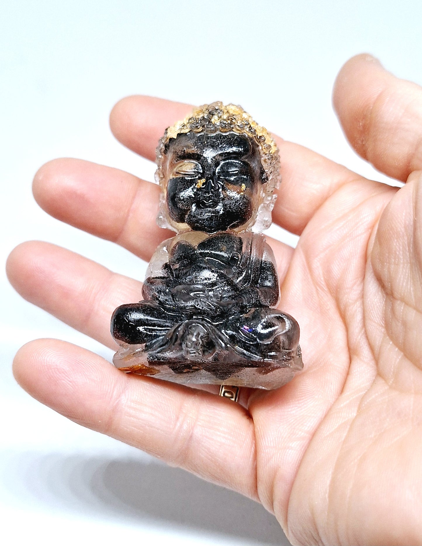 Orgonite Bouddha obsidienne 🖤
