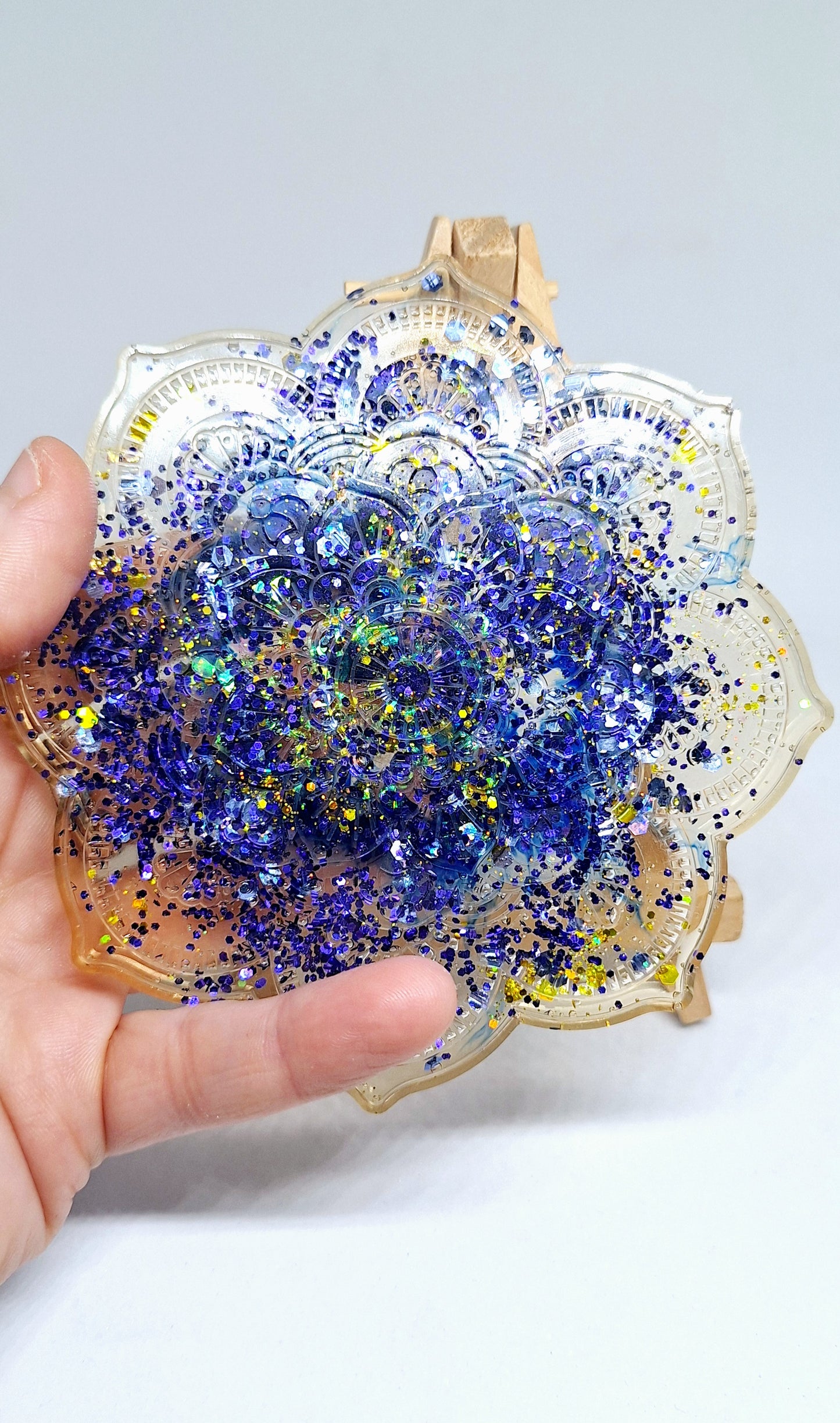 Mandala - bleu foncé