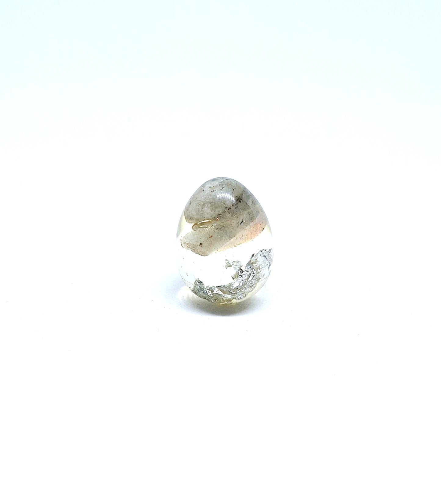 Orgonite œuf XXS - Pierre de lune, lune, aluminium