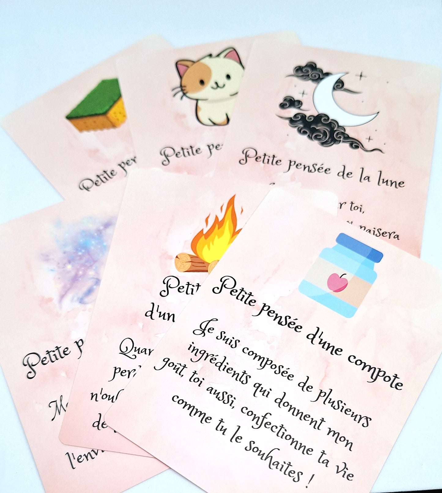 "L'oracle des Petites Pensées Chuchotées" de Mina-Lou Mayeux 💖😁🥰