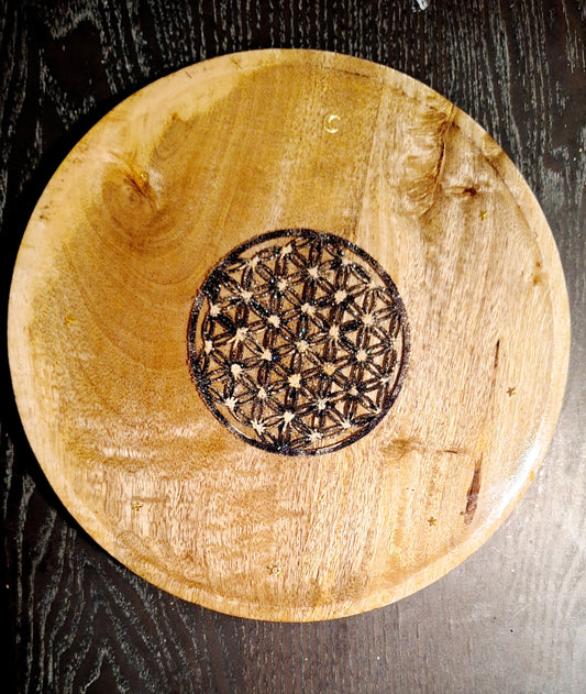 Plateau de rechargement manguier - Fleur de vie