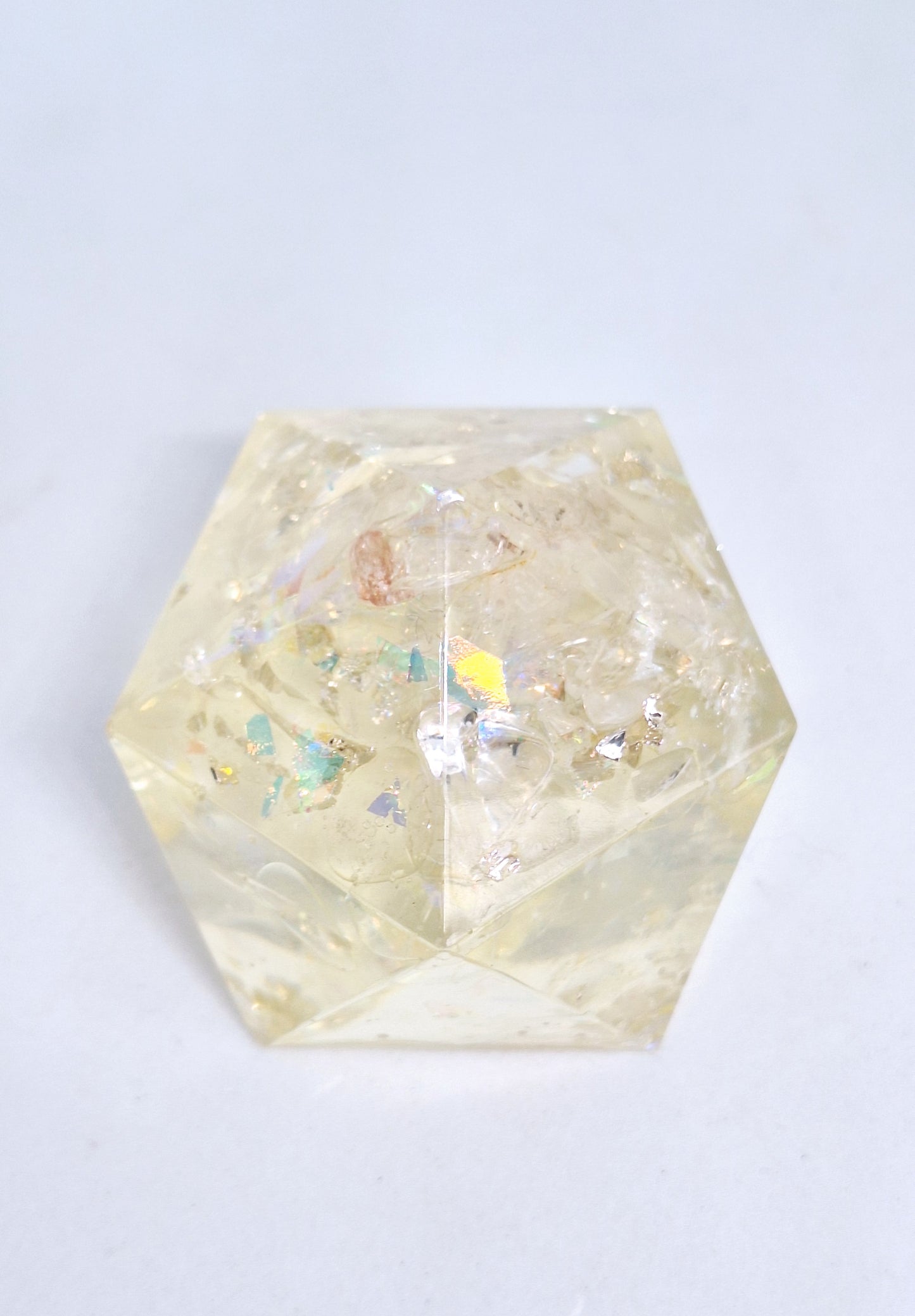 Orgonite polygone - Quartz