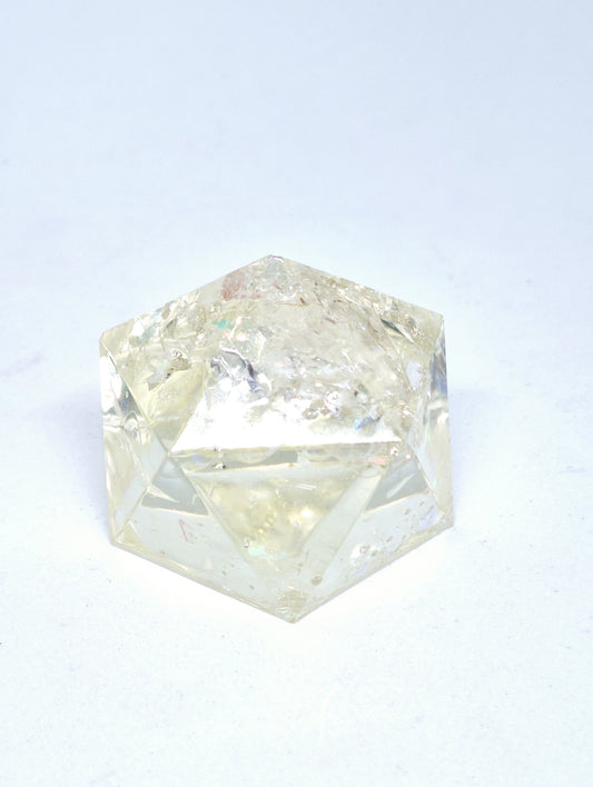 Orgonite polygone - Quartz