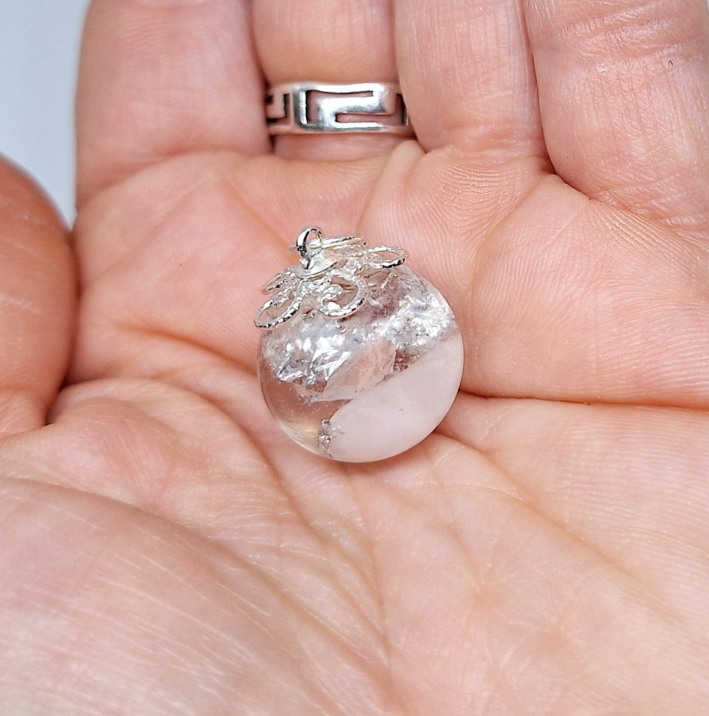 Collier sphère orgonite