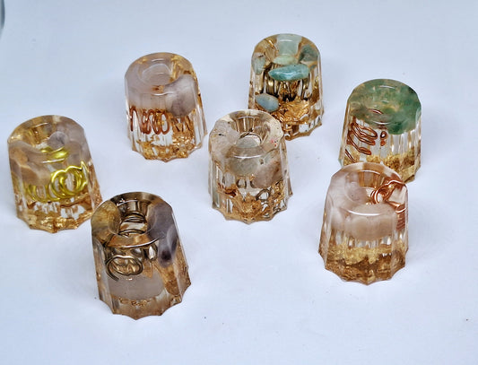 Cannelés©️ orgonites tons clairs