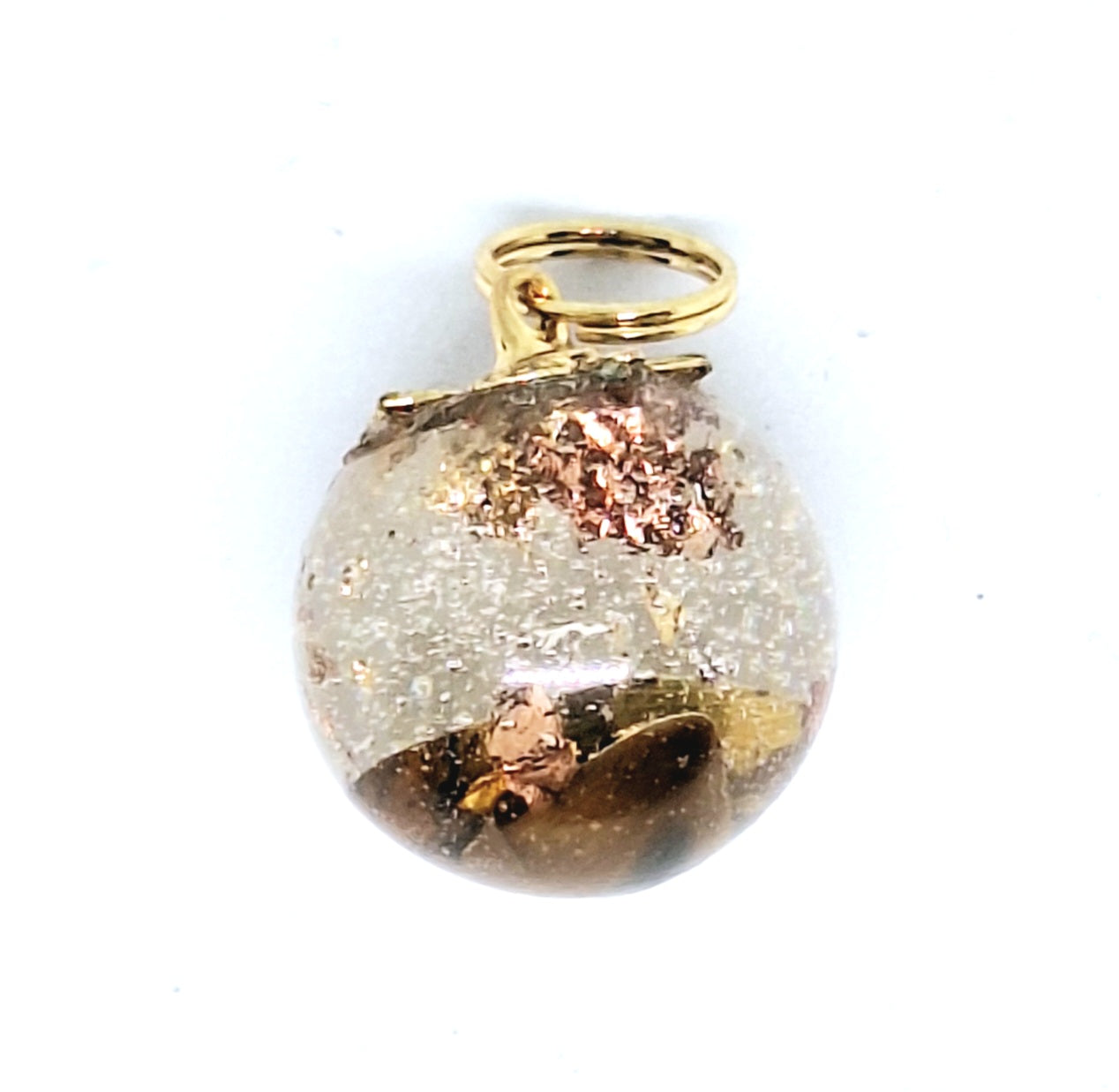 Collier sphère orgonite