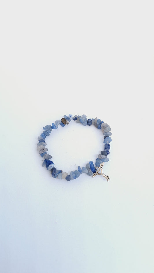 Bracelet soladite - clé ailée