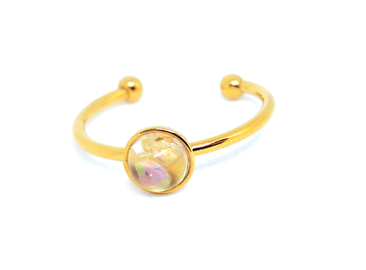 Bague strass - S