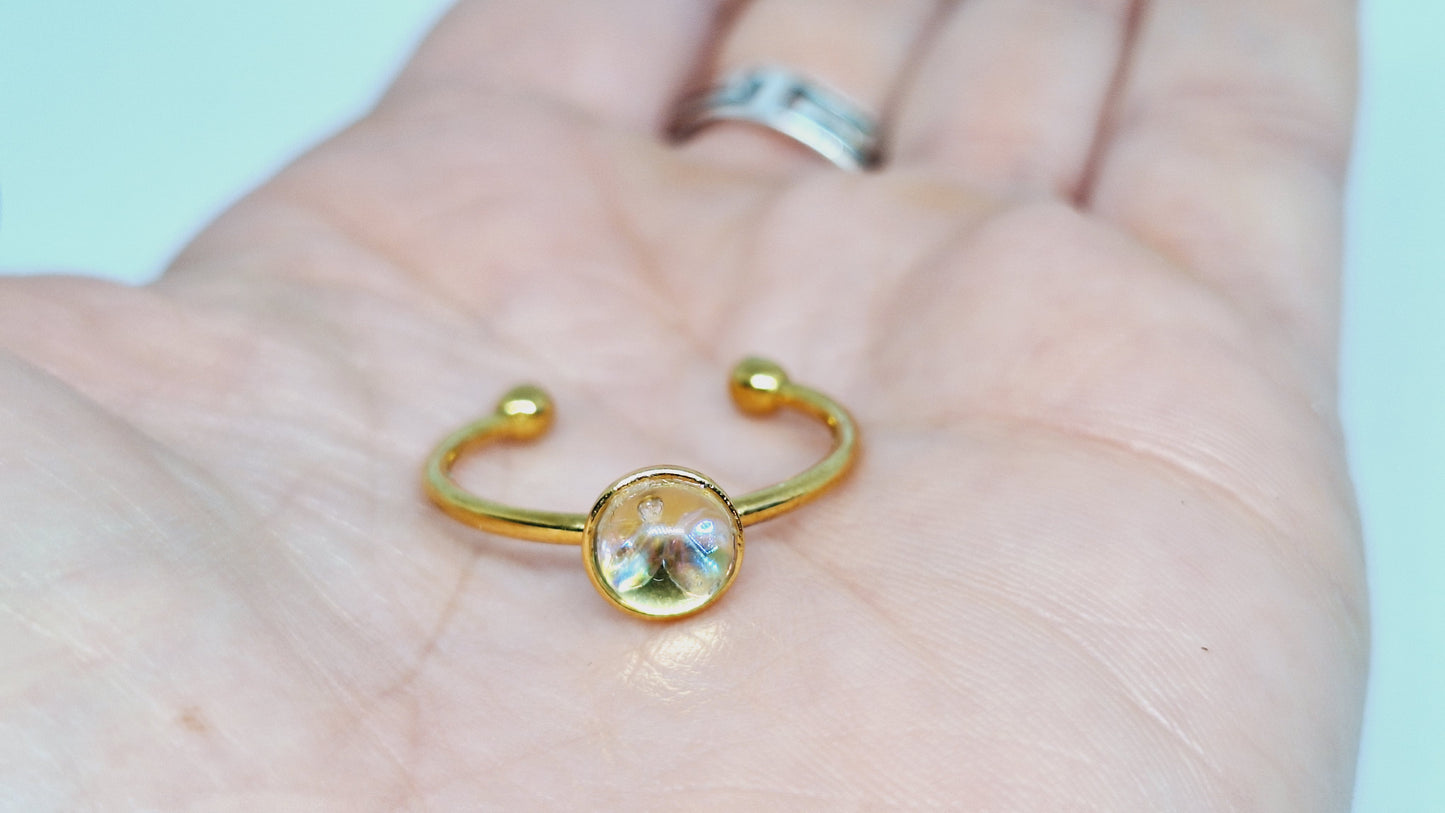Bague strass - S