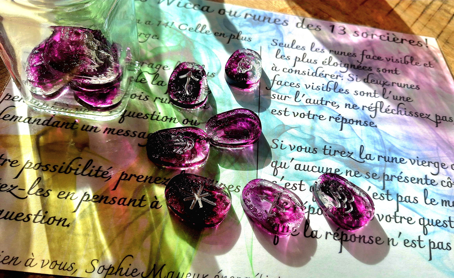 Runes des 13 sorcières, violet