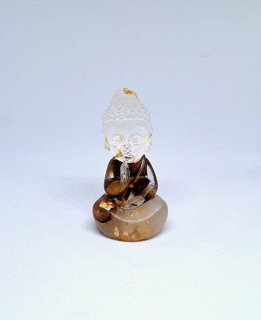 Orgonite Bouddha œil de tigre 🤎