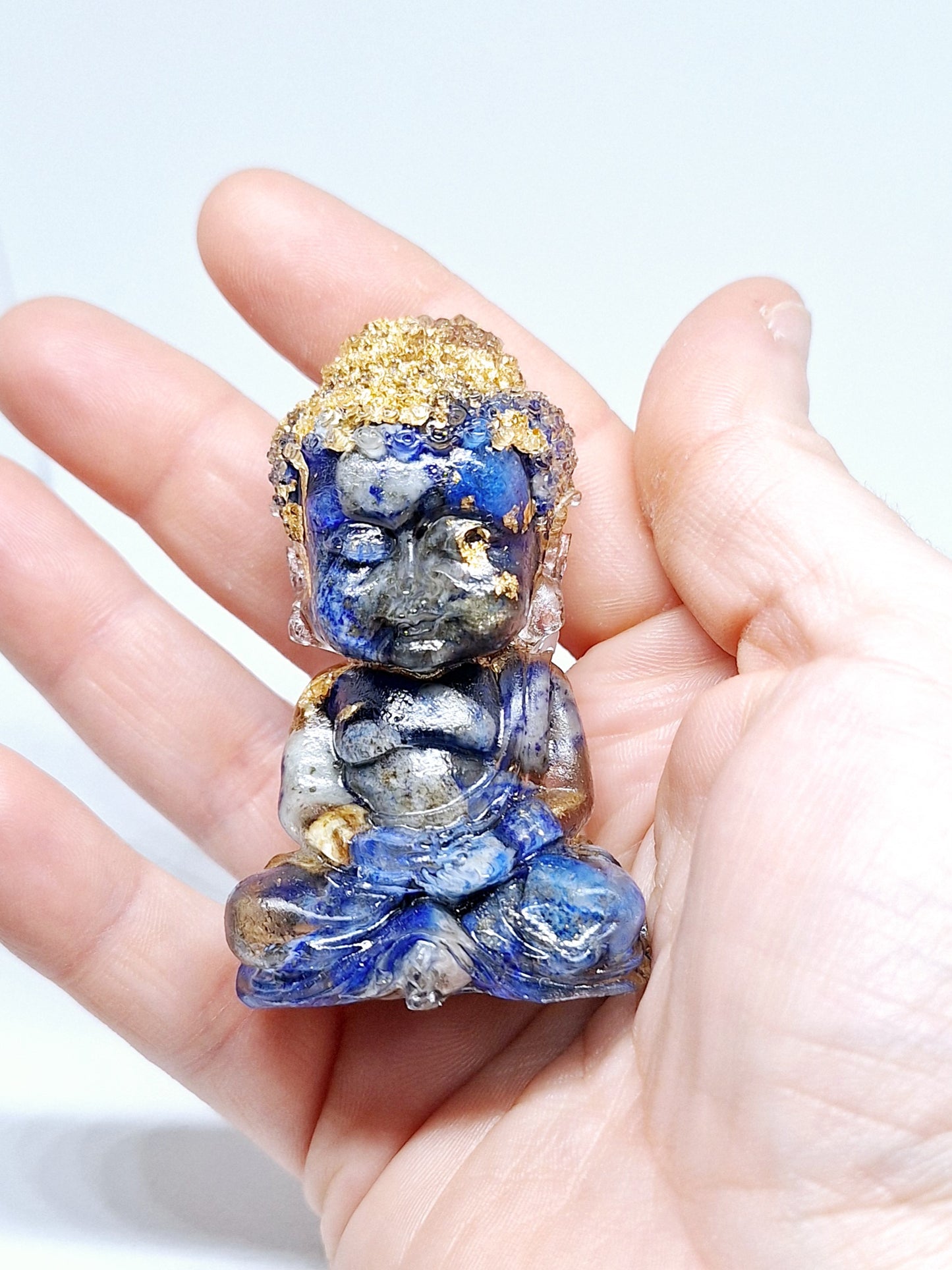 Orgonite Bouddha lapis-lazuli 💙