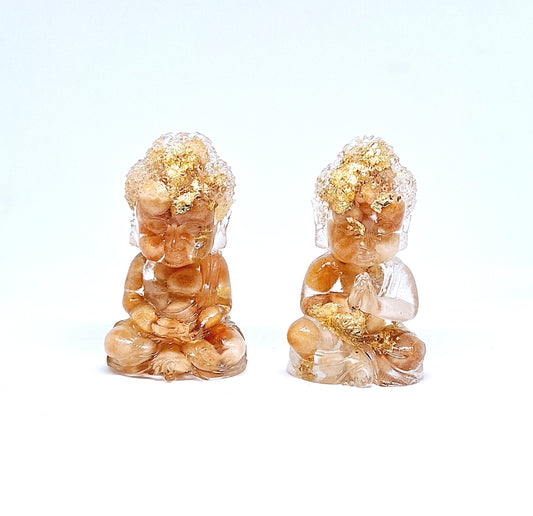 Orgonite Bouddha aventurine orange 🧡