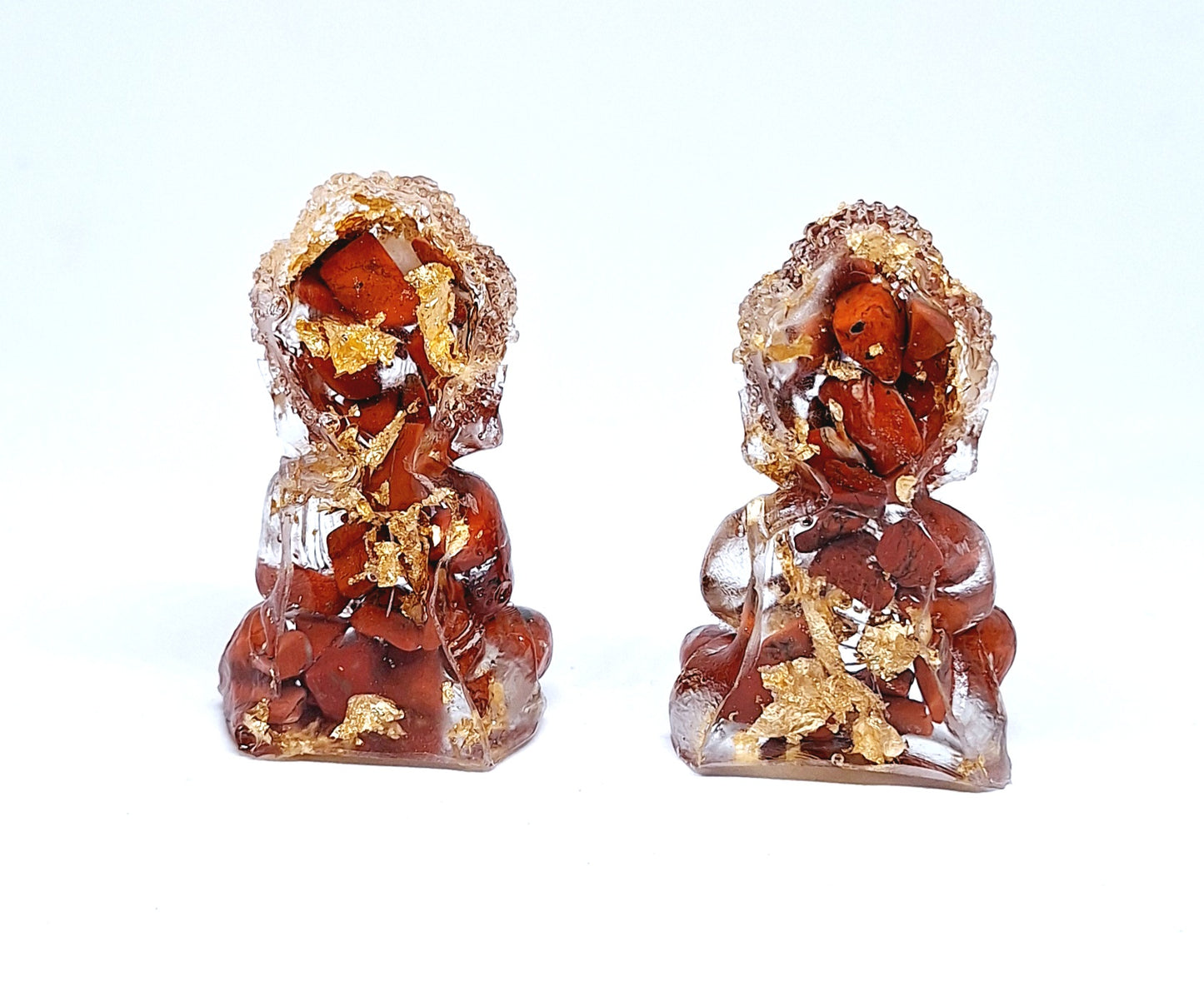 Orgonite Bouddha jaspe rouge ❤️