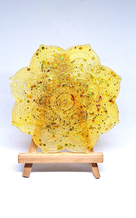 Mandala - jaune