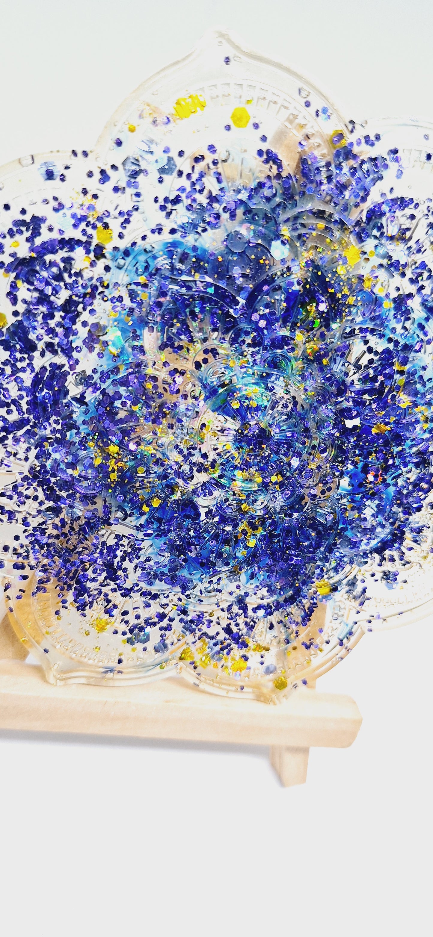 Mandala - bleu foncé