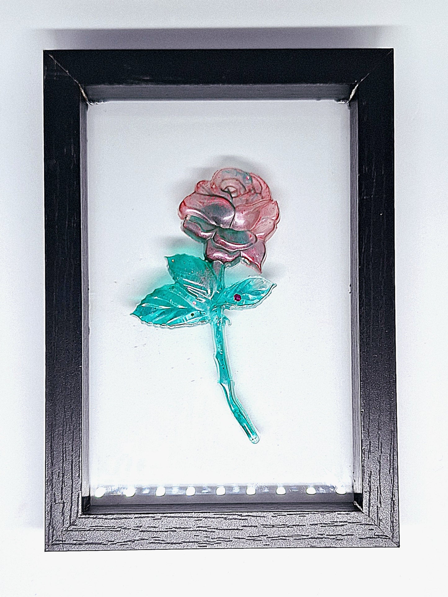 Cadre rose, symbole d'amour, de protection, de sérénité ...